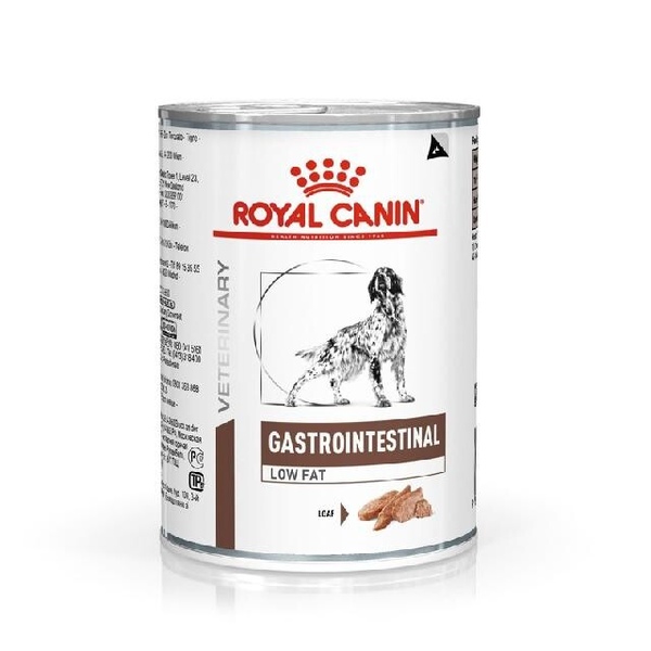 Лечебный влажный корм для собак Royal Canin Gastro Intestinal Low Fat Canine