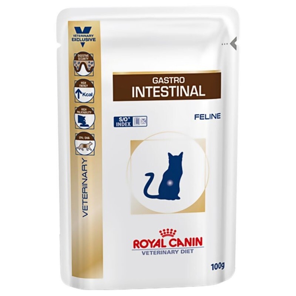 Лечебный влажный корм для котов Royal Canin Gastrointestinal