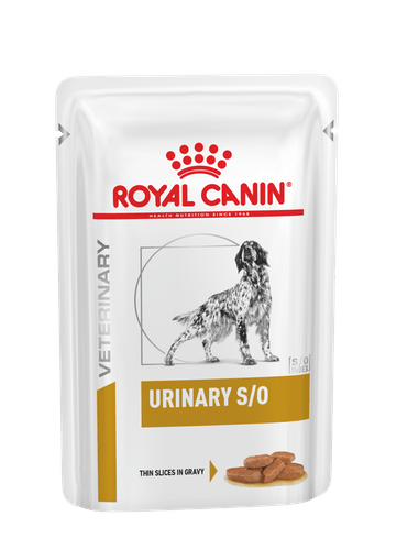 В корм для собак Royal Canin Urinary S/O Thin Slices In Gravy
