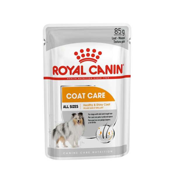 Влажный корм для собак Royal Canin Coat Care All Sizes Loaf