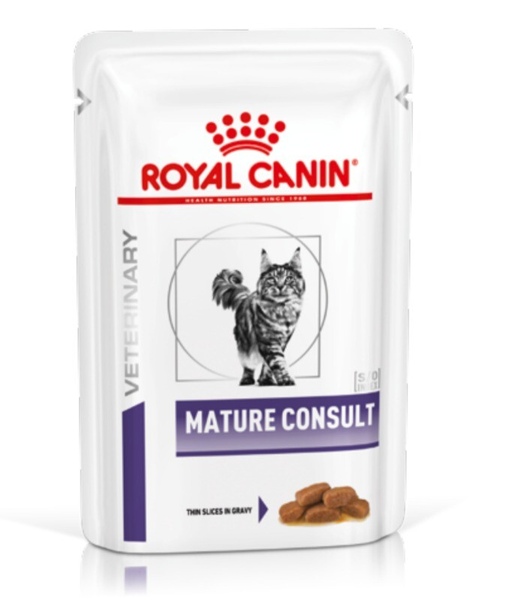 Лечебный влажный корм для кошек Royal Canin Nature Consult (кусочки в соусе)