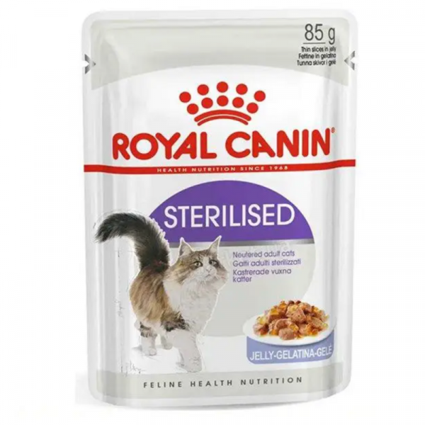 Вологий корм для котів Royal Canin Sterilised Jelly